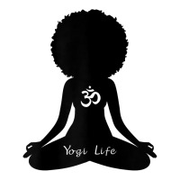 Womens Yogi Life Black Heritage Meditation Om Yoga T Shirt Men's 3/4 Sleeve Pajama Set | Artistshot