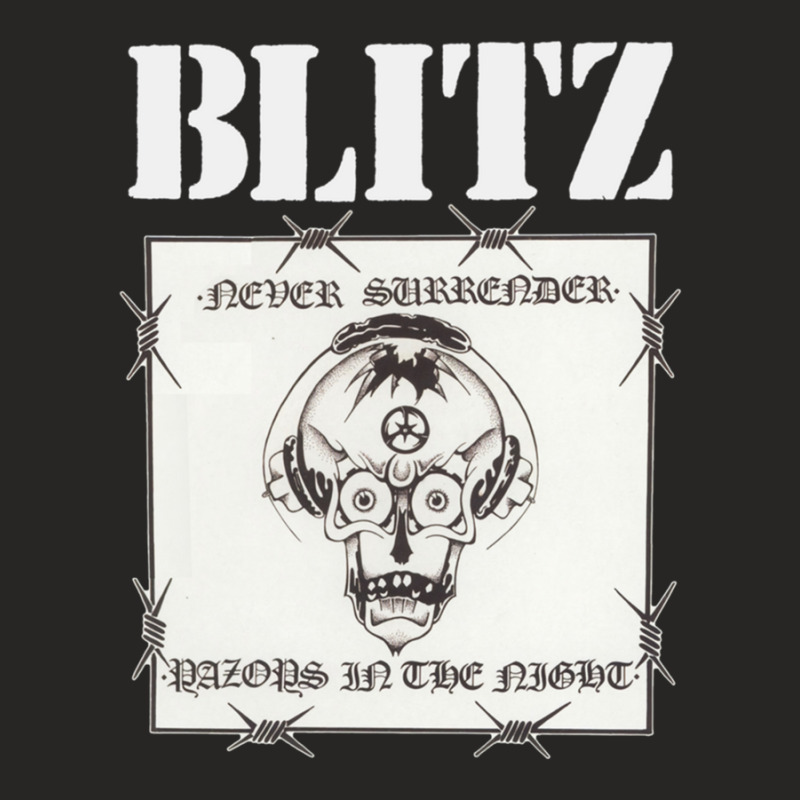 Blitz 1 Ladies Fitted T-Shirt by AaronHalverson | Artistshot