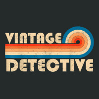 Vintage Detective Job Title Birthday Idea T Shirt Women's Triblend Scoop T-shirt | Artistshot