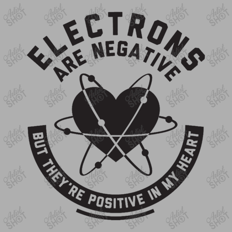 Electrons Are Negative Ladies Fitted T-Shirt by Gaya | Artistshot