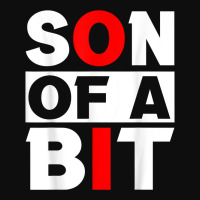 Son Of A Bit Information Technology Specialist Guy Computer T Shirt Crop Top | Artistshot