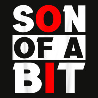 Son Of A Bit Information Technology Specialist Guy Computer T Shirt Scorecard Crop Tee | Artistshot