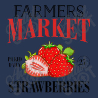 Farmers Market Pick Daily Strawberry Men Denim Jacket | Artistshot