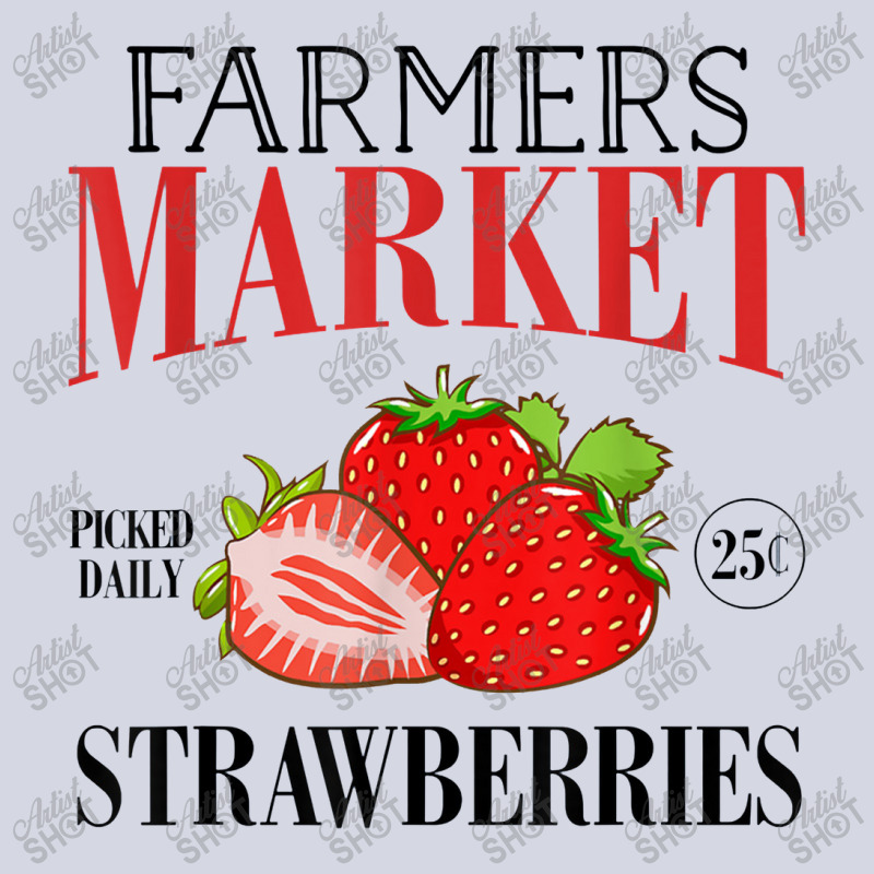 Farmers Market Pick Daily Strawberry Fleece Short | Artistshot