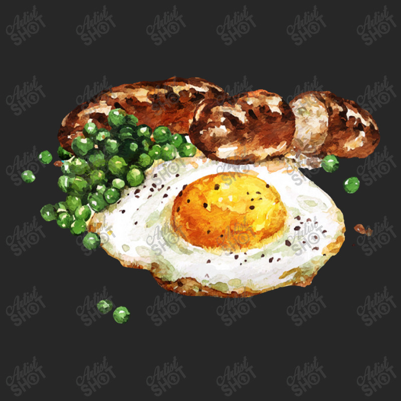 Sausage Peas And Egg ,breakfast Of Sausage, Peas And Fried Egg Women's Pajamas Set by dafarary | Artistshot