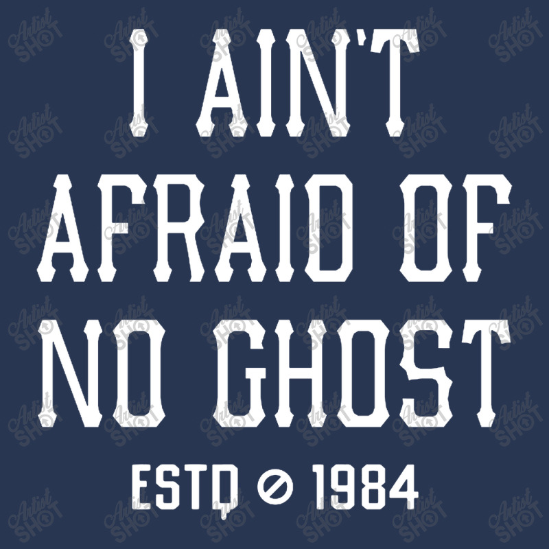 I Ain't Afraid Of No Ghost Men Denim Jacket | Artistshot