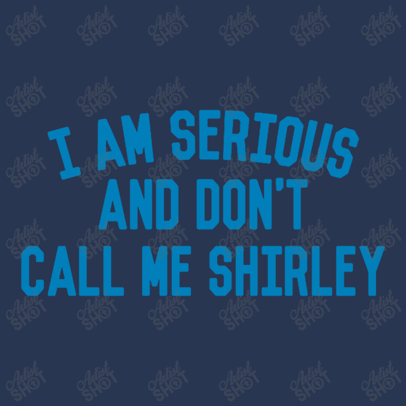 I Am Serious And Don't Call Me ,shirley Men Denim Jacket | Artistshot