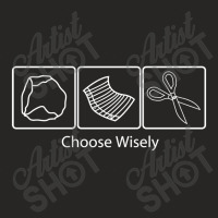 Choose Wisely Ladies Fitted T-shirt | Artistshot