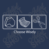 Choose Wisely Ladies Denim Jacket | Artistshot