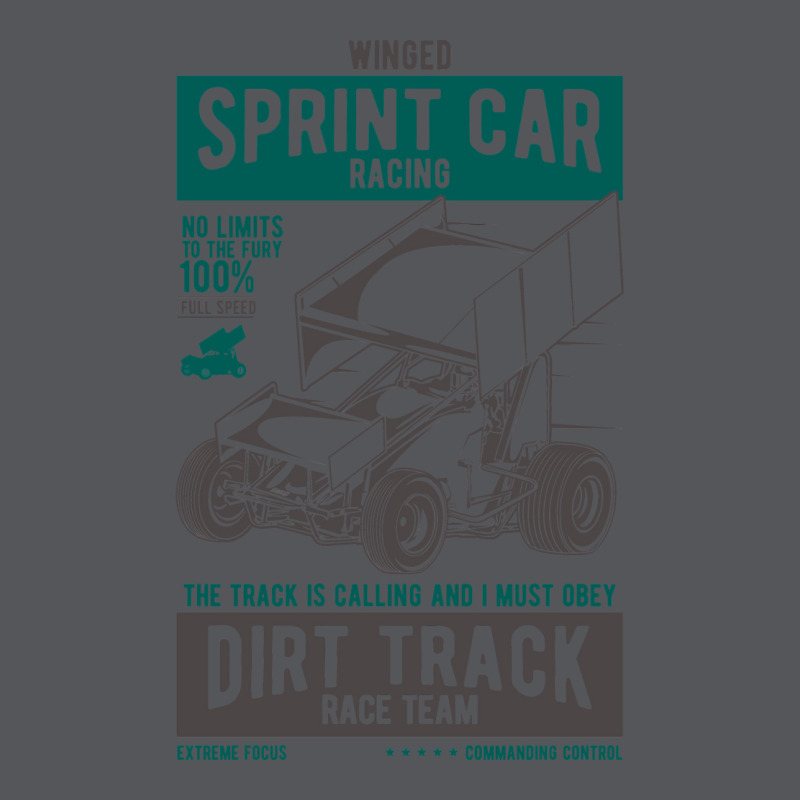 Sprint Car Racing Dirt Track Ladies Fitted T-Shirt by kerkarsteurs9 | Artistshot