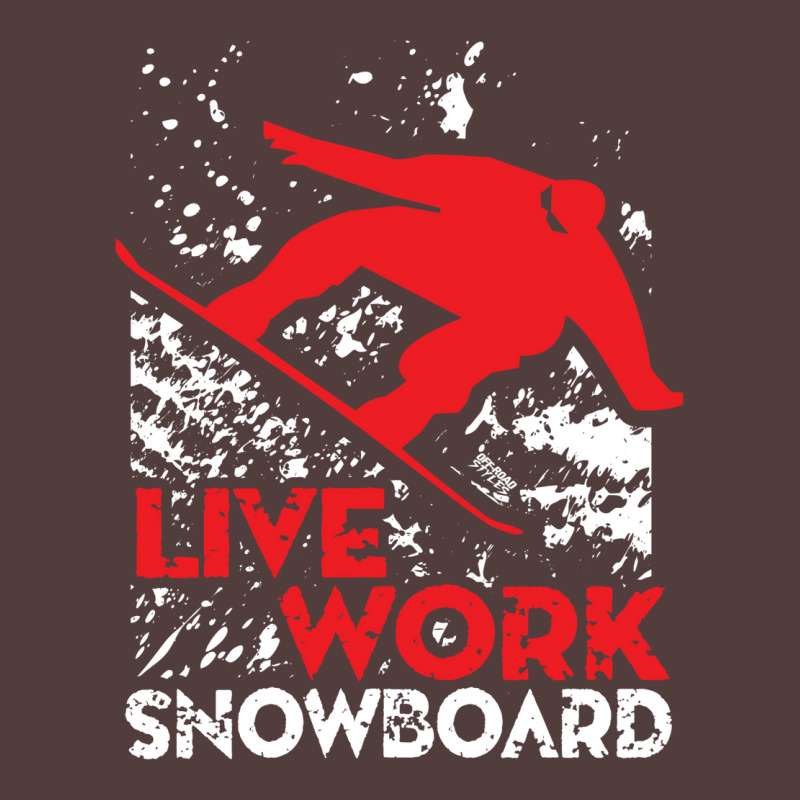 Snowboard Live Work Graphic T-shirt by uzataitusz | Artistshot