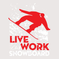 Snowboard Live Work Pocket T-shirt | Artistshot