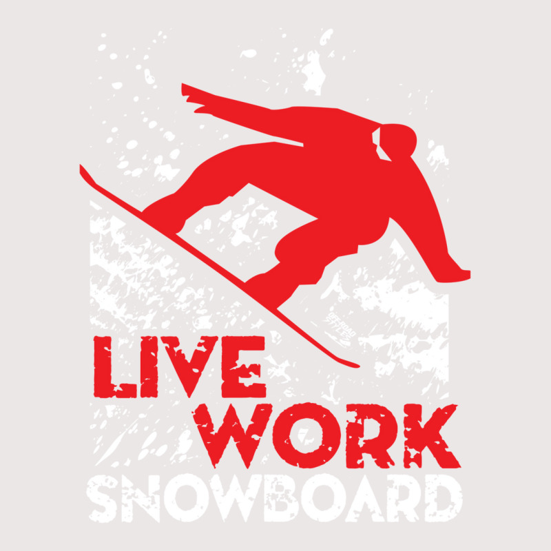 Snowboard Live Work Pocket T-Shirt by uzataitusz | Artistshot