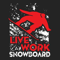 Snowboard Live Work 3/4 Sleeve Shirt | Artistshot