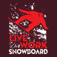 Snowboard Live Work Unisex Hoodie | Artistshot