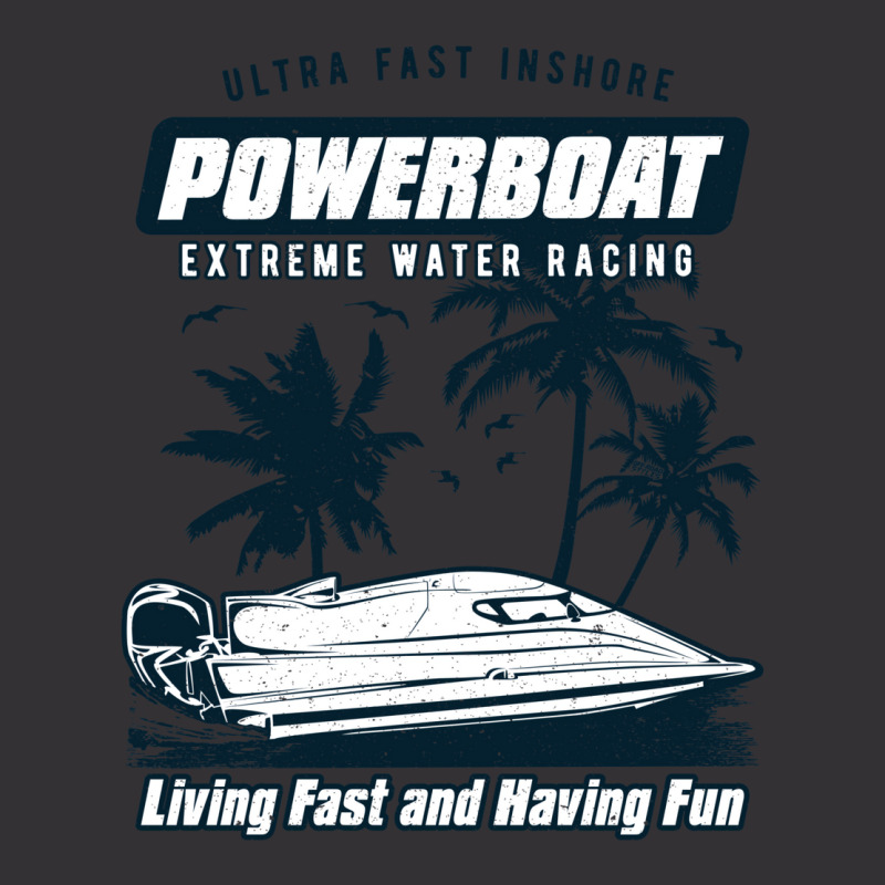 Powerboat Racing Extreme Watersports Vintage Hoodie And Short Set | Artistshot