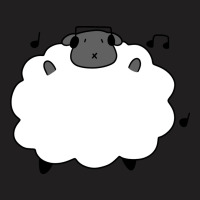 Dancing Headphones Sheep T-shirt | Artistshot