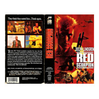 Red Scorpion Vhs 3/4 Sleeve Shirt | Artistshot