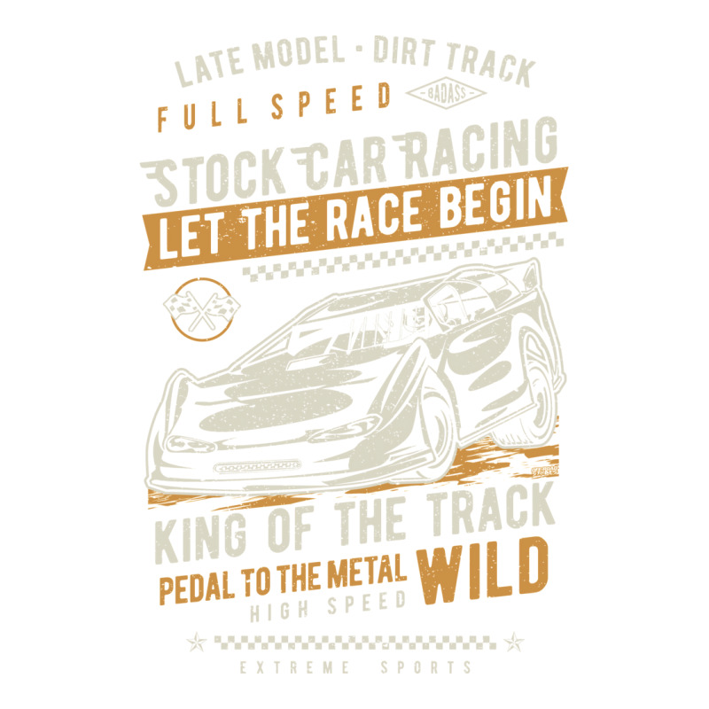 Dirt Track Racing Late Model Wild Sticker | Artistshot