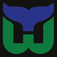 Vintage Hartford Hockey   Retro Whalers Scorecard Crop Tee | Artistshot