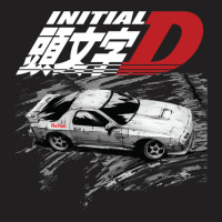 Initial D Fc Rx7 Drifting   Ryosuke Takahashi Redsuns T-shirt | Artistshot