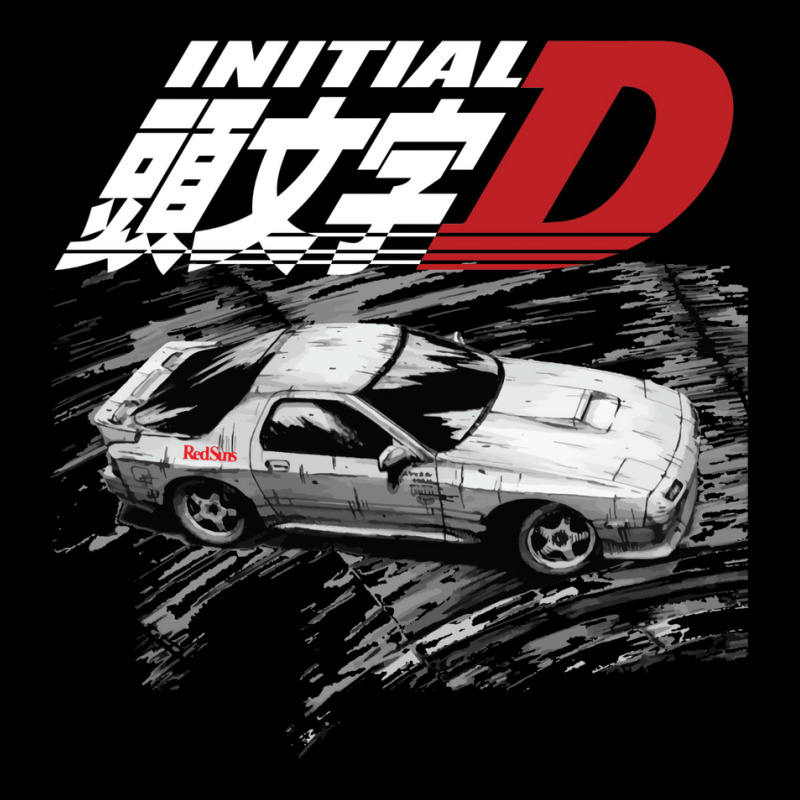 Initial D Fc Rx7 Drifting   Ryosuke Takahashi Redsuns Long Sleeve Shirts | Artistshot