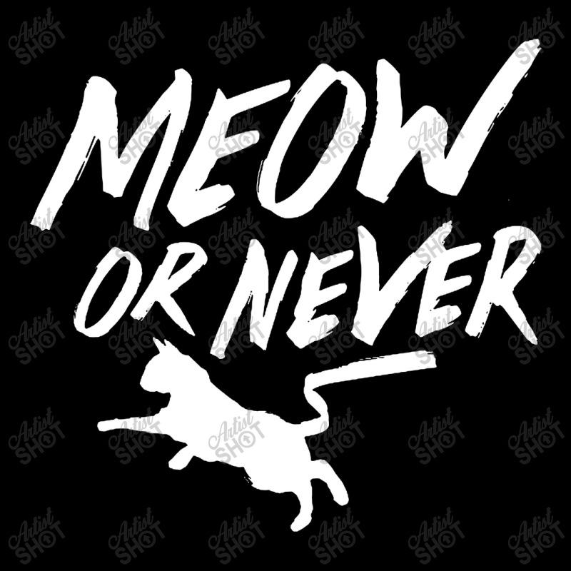 Meow Or Never Pocket T-shirt | Artistshot