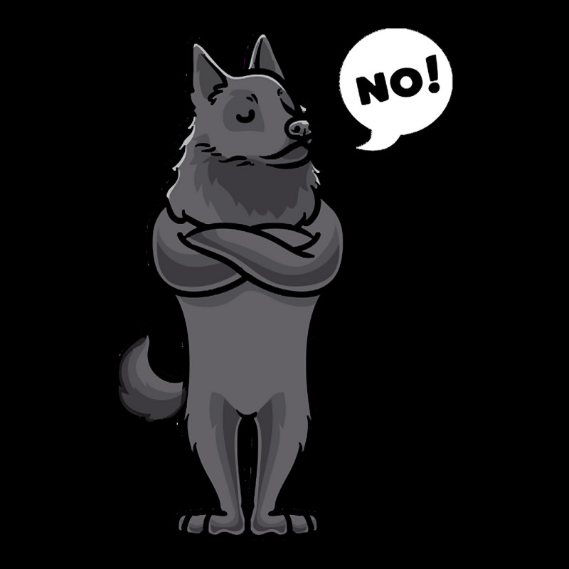 Schipperke T  Shirt Stubborn Schipperke Dog Funny T  Shirt Pocket T-shirt | Artistshot