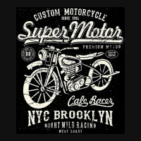 Super Motor Custom Motorcycle Nyc Motorcycle License Plate | Artistshot