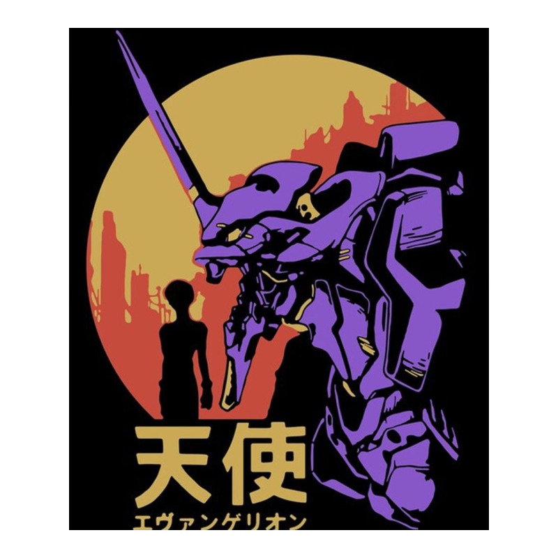 Neon Genesis Evangelion Retro Vintage Zipper Hoodie by constancelapointe | Artistshot