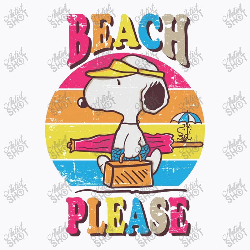 Peanuts Beach Please T-shirt | Artistshot