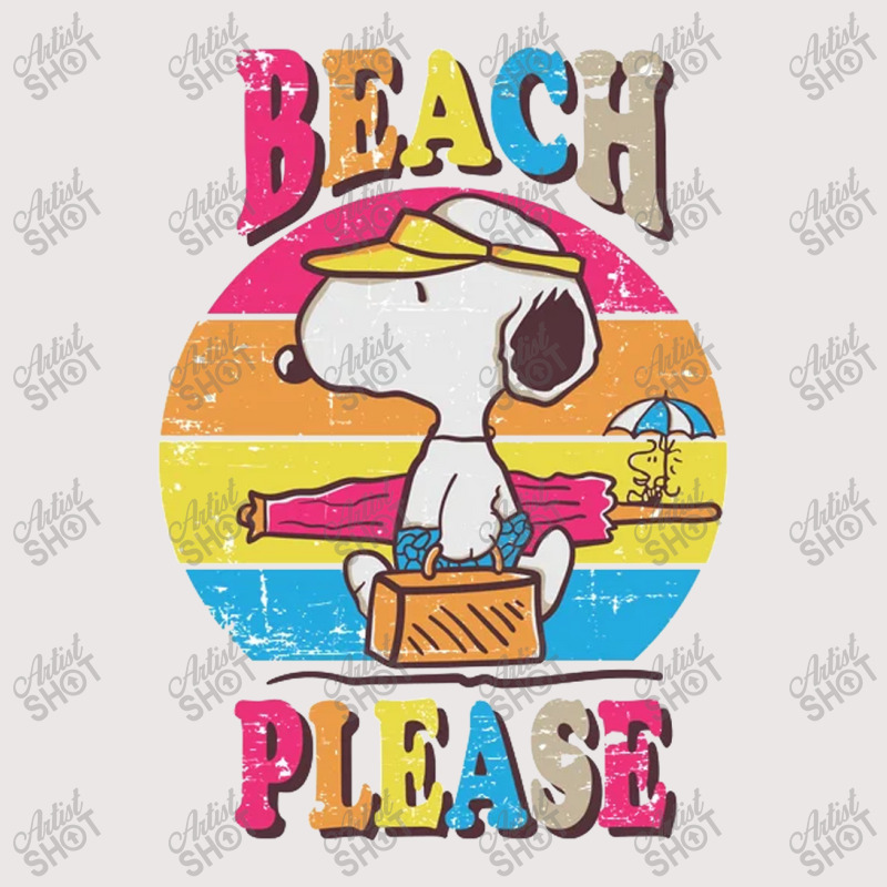 Peanuts Beach Please Pocket T-shirt | Artistshot