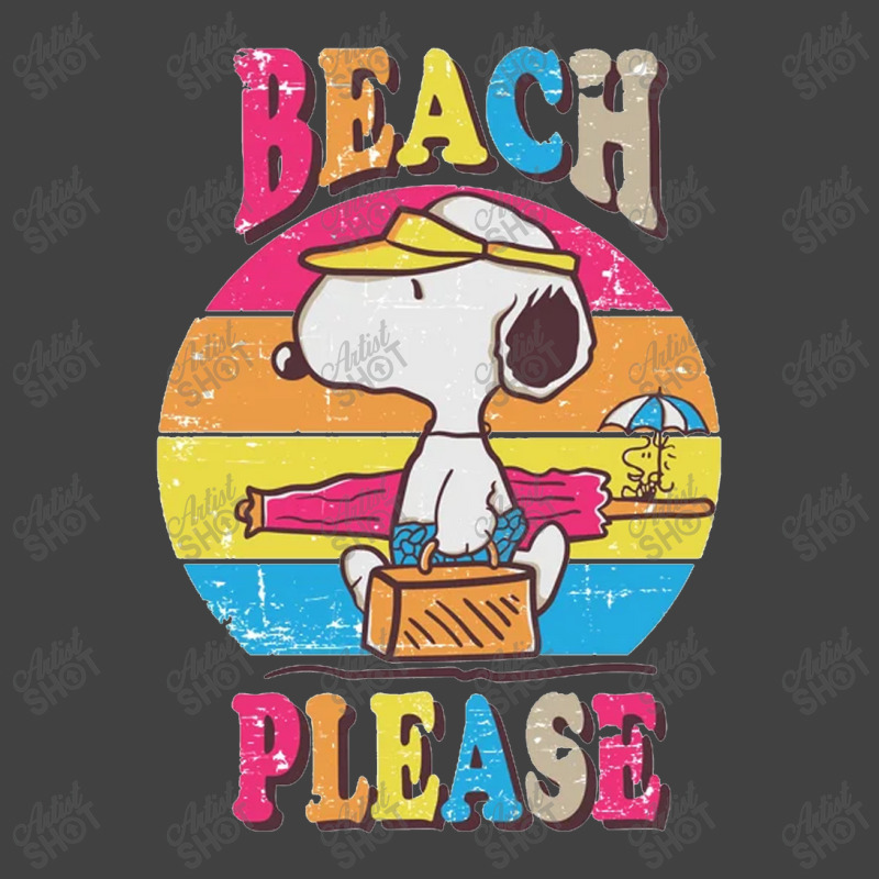 Peanuts Beach Please Vintage T-shirt | Artistshot