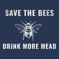 Save The Bees Drink More Mead Viking Renaissance Fair Huzzah Men Denim Jacket | Artistshot