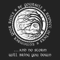 Viking Ree Celtic Art Attoo With Words Of Norse Wisdom 3/4 Sleeve Shirt | Artistshot