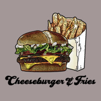 Cheeseburger & Fries Vintage Hoodie | Artistshot