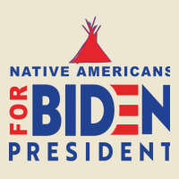 Native Americans For Biden President Cropped Hoodie | Artistshot