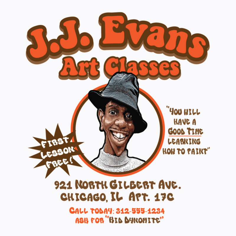 Jj Evans Art Classes T-Shirt by kebabbmkhabar | Artistshot