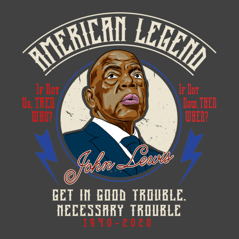 John Lewis American Legend Good Trouble Vintage T-Shirt by kebabbmkhabar | Artistshot