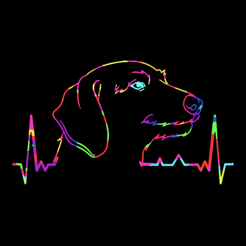 Wire Haired Dachshund T  Shirt Dachshund Dog Gift Idea Colorful Heartb Pocket T-shirt | Artistshot