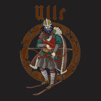 Ullr  God Of Archery  Viking Gifts Hunting Ski T-shirt | Artistshot