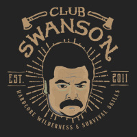 Club Swanson 3/4 Sleeve Shirt | Artistshot