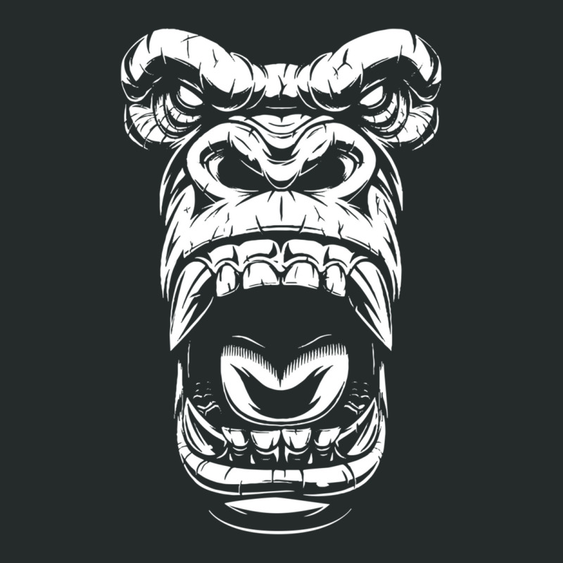 Gorilla Scream Women's Triblend Scoop T-shirt by muryeljoguely | Artistshot