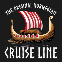 Viking Ship Cruise Norwegian Line Full-length Apron | Artistshot