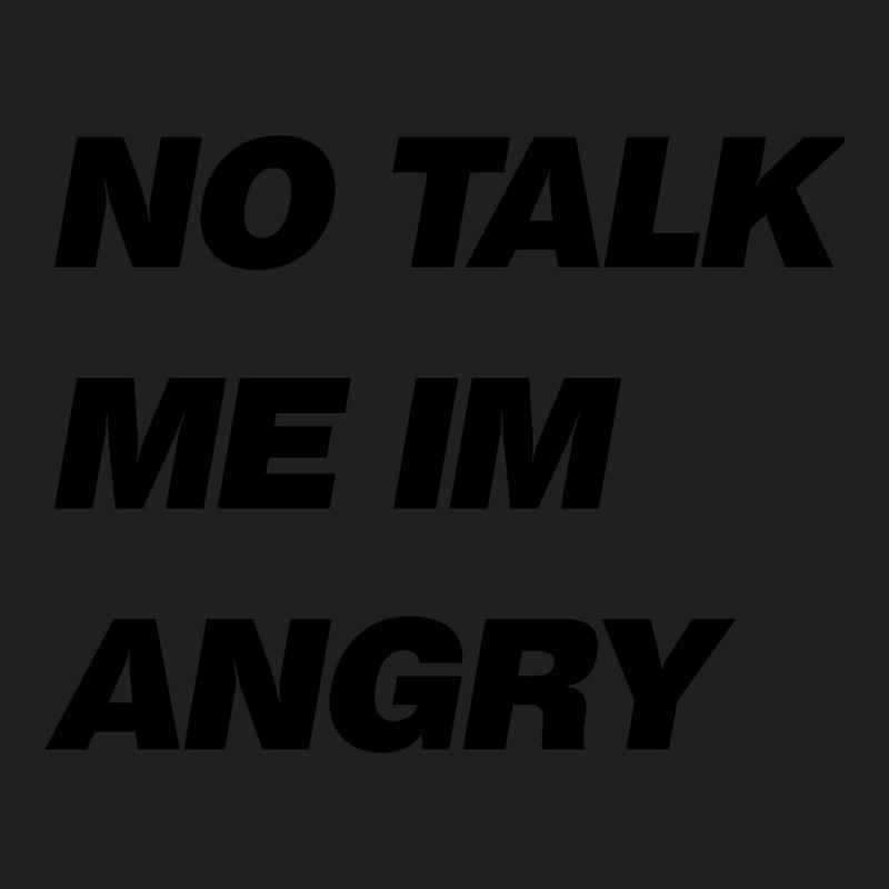 No Talk Me Im Angry Ladies Polo Shirt by quilaosakounq | Artistshot