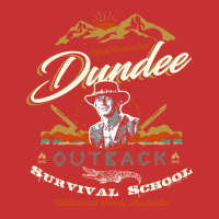 Crocodile Dundee Outback Survival School V-neck Tee | Artistshot