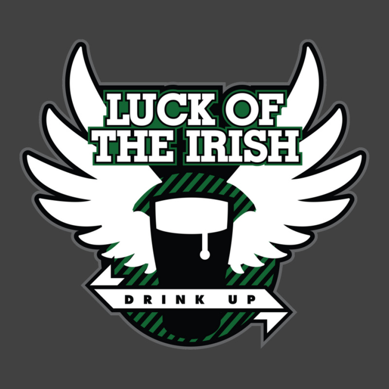 Luck Of The Irish Drink Up Vintage T-Shirt by wasoufkuknag | Artistshot