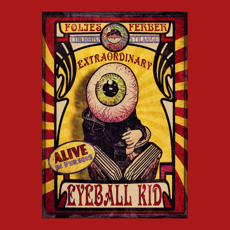 The Extraordinary Eyeball Kid Sideshow Poster Adjustable Cap by taoukrestlet | Artistshot