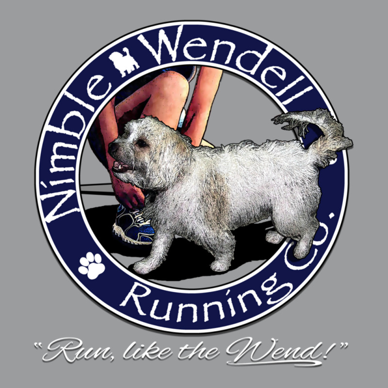 Nimble Wendell Running Co. (painterly Gray) Classic T-shirt by kheyoce1 | Artistshot