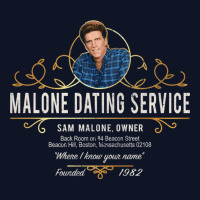 Malone Dating Service Printed Hat | Artistshot